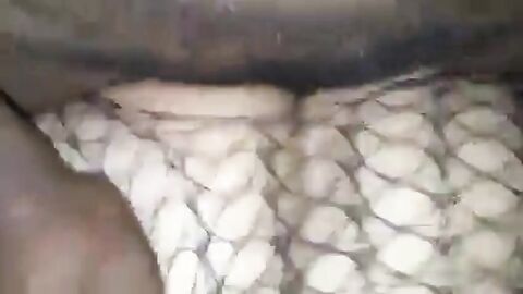 Crossdresser Takes on a Big Black Cock