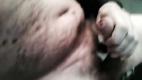 Mature Italian Stud Strokes His Thick Uncut Cock