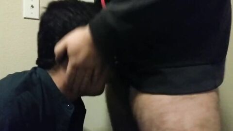 Swallowing Dads Cum