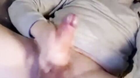 Belgian Guy Strokes His Big Cock on Webcam