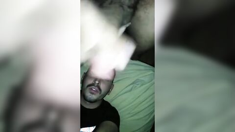 Hunk Latin Amateur Blowjob