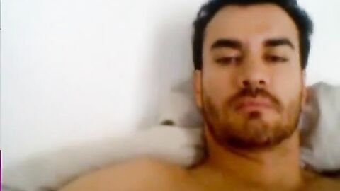 David Zepeda Masturbating on Webcam