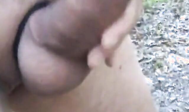 Outdoor Handjob with My Buddy Jo