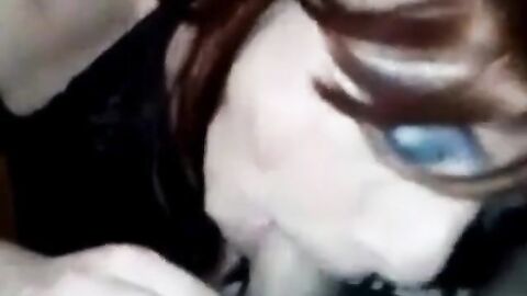 Fat Amateur Crossdresser Sucks Small Cock