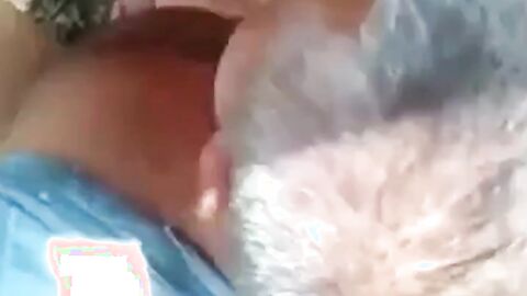 Mature Gay Bear Blowjob in the Woods