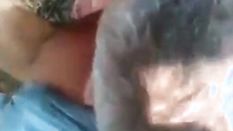 Mature Gay Bear Blowjob in the Woods