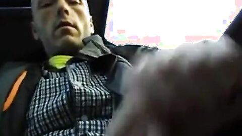 Wanking in the Car