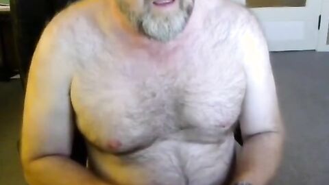 Daddy Bear Eats His Own Cum