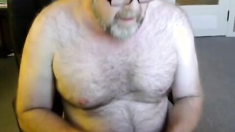 Daddy Bear Eats His Own Cum