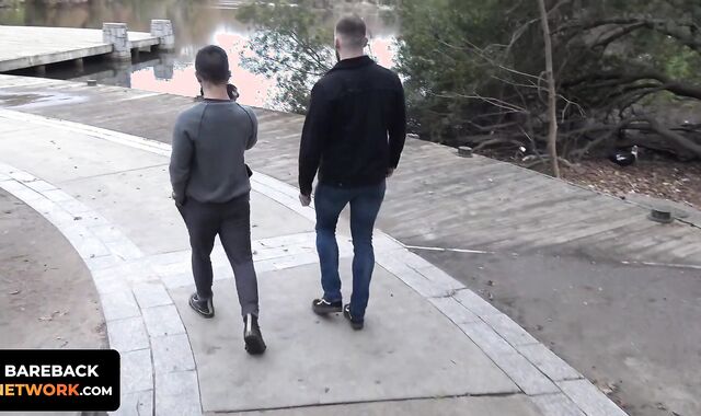 Jj Thorne cannot wait to have his face buried deeply in hunky Logan Carter's manhole