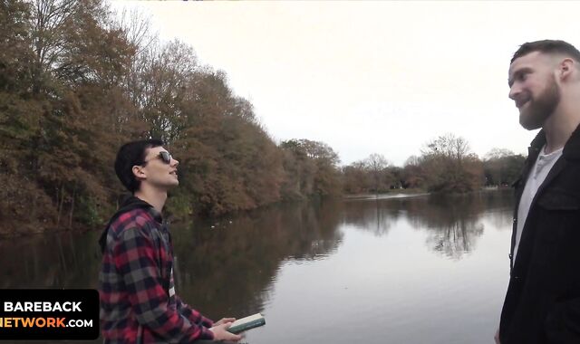 Jj Thorne cannot wait to have his face buried deeply in hunky Logan Carter's manhole