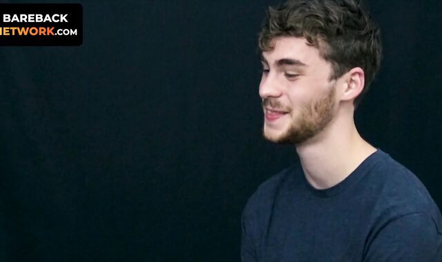 Logan Carter feels his nuts filled with cum as he fucks his hungry submissive's face