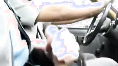 Big Dick Flash for Taxi Driver - Gay Latino Handjob