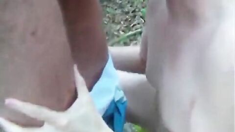 Masturbating in the Woods