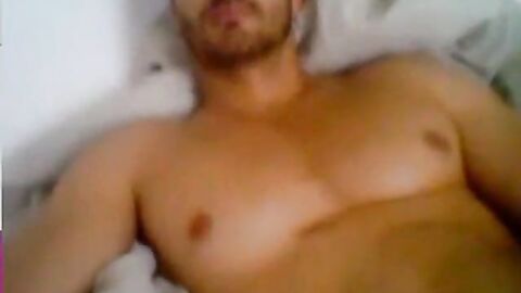 David Zepeda Masturbating on Webcam