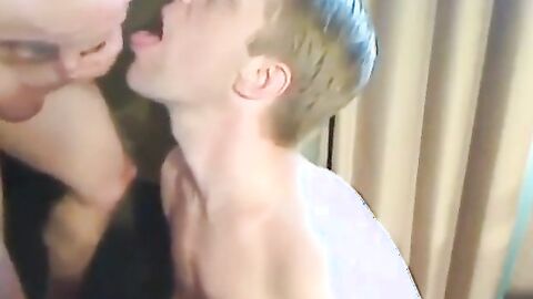 Big Cock Blowjob on Twink Webcam