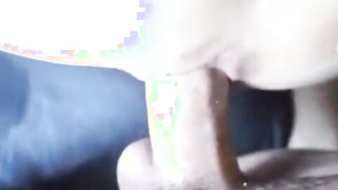 Creaming a Gaping Crossdresser's Hole