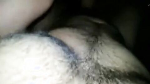 Amateur Bareback: Daddy's Big Cock Makes That Hole Gape