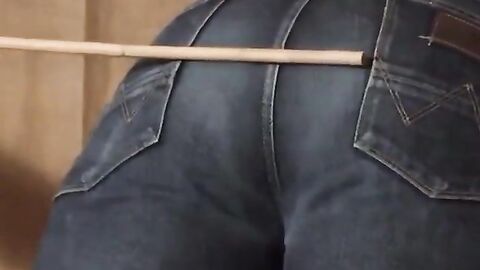 Daddy Spanks His Boy in Tight Jeans