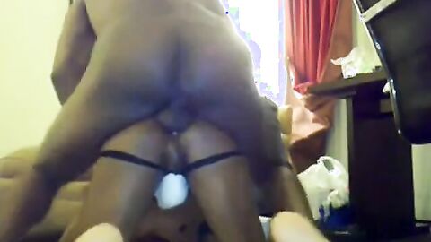 Black Cock Dominates White Boy Amateur Interracial