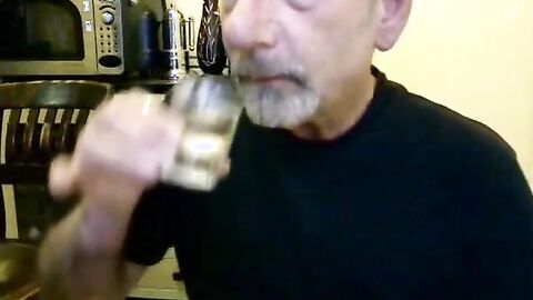 Mature Gay Bear Masturbating Solo