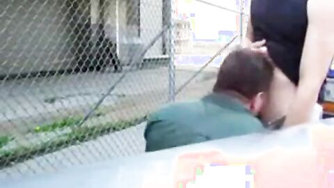 Daddy's Outdoor Lunch Break Blowjob