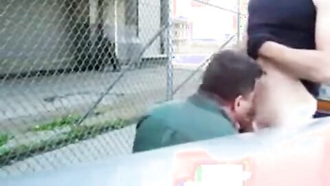 Daddy's Outdoor Lunch Break Blowjob