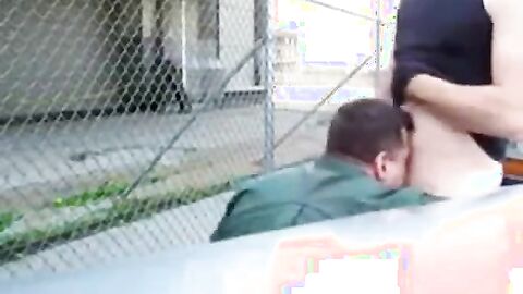 Daddy's Outdoor Lunch Break Blowjob