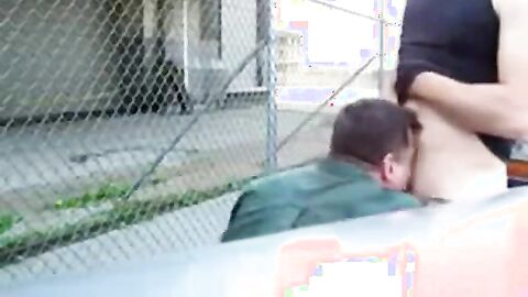 Daddy's Outdoor Lunch Break Blowjob