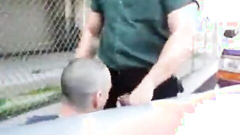 Daddy's Outdoor Lunch Break Blowjob