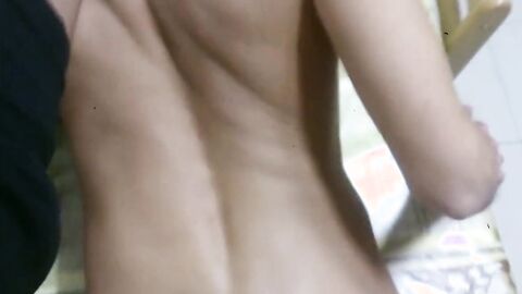 Bareback Couple's Kitchen Adventure