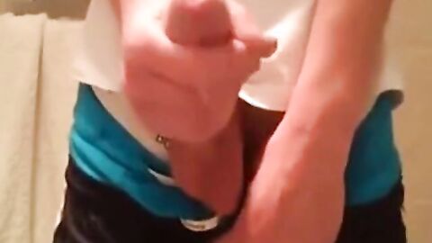 Twink Masturbating in Undies