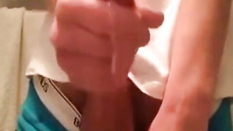 Twink Masturbating in Undies