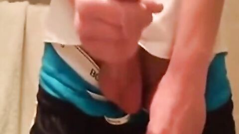 Twink Masturbating in Undies