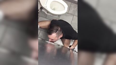 Glory Hole Hunk Blowjob