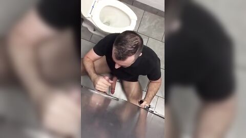 Glory Hole Hunk Blowjob