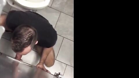 Glory Hole Hunk Blowjob