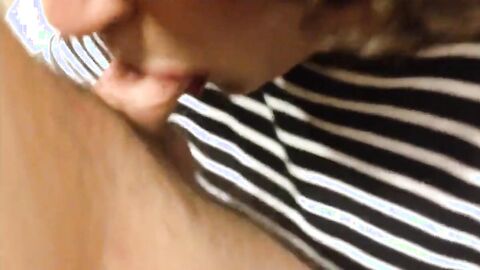 Public Restroom Blowjob with a Crossdresser