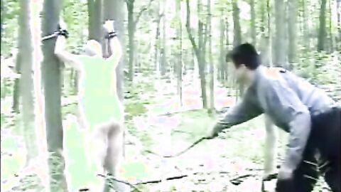 Spanked Belted out in the woods Toronto, Canada