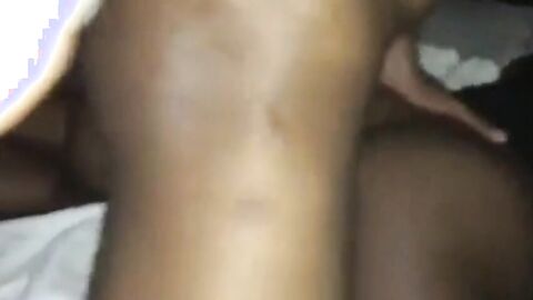Black Guy Moans in Pleasure During Bareback Sex with Big Cock