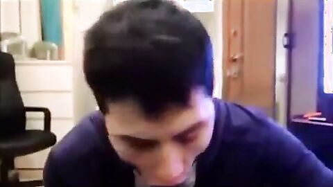 Big Black Cock Sucked by a Horny Amateur Dude
