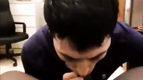 Big Black Cock Sucked by a Horny Amateur Dude