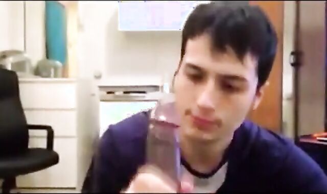 Big Black Cock Sucked by a Horny Amateur Dude