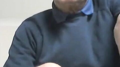 70-Year-Old Big-Dick Englishman Cums Hard