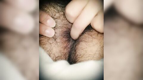 Hairy Bear Pleasures Himself