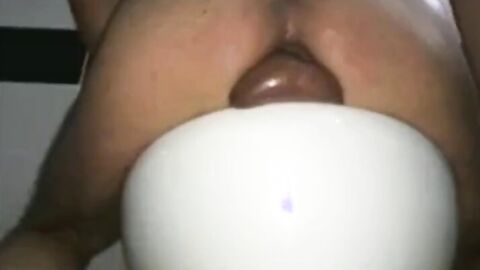 Daddy Bear Self-Fucks His Big Cock