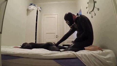 Kinky Latex Twink BDSM Fun