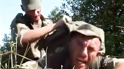 Big-Cock Military Blowjob