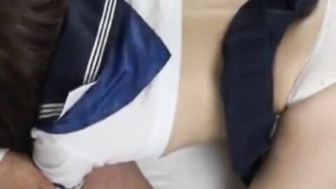 Asian Crossdresser Takes it All