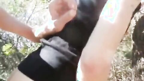 Bareback Outdoor Fun with Horny Strangers